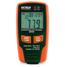 Extech RHT20 Registratore dati di umidità e temperatura.